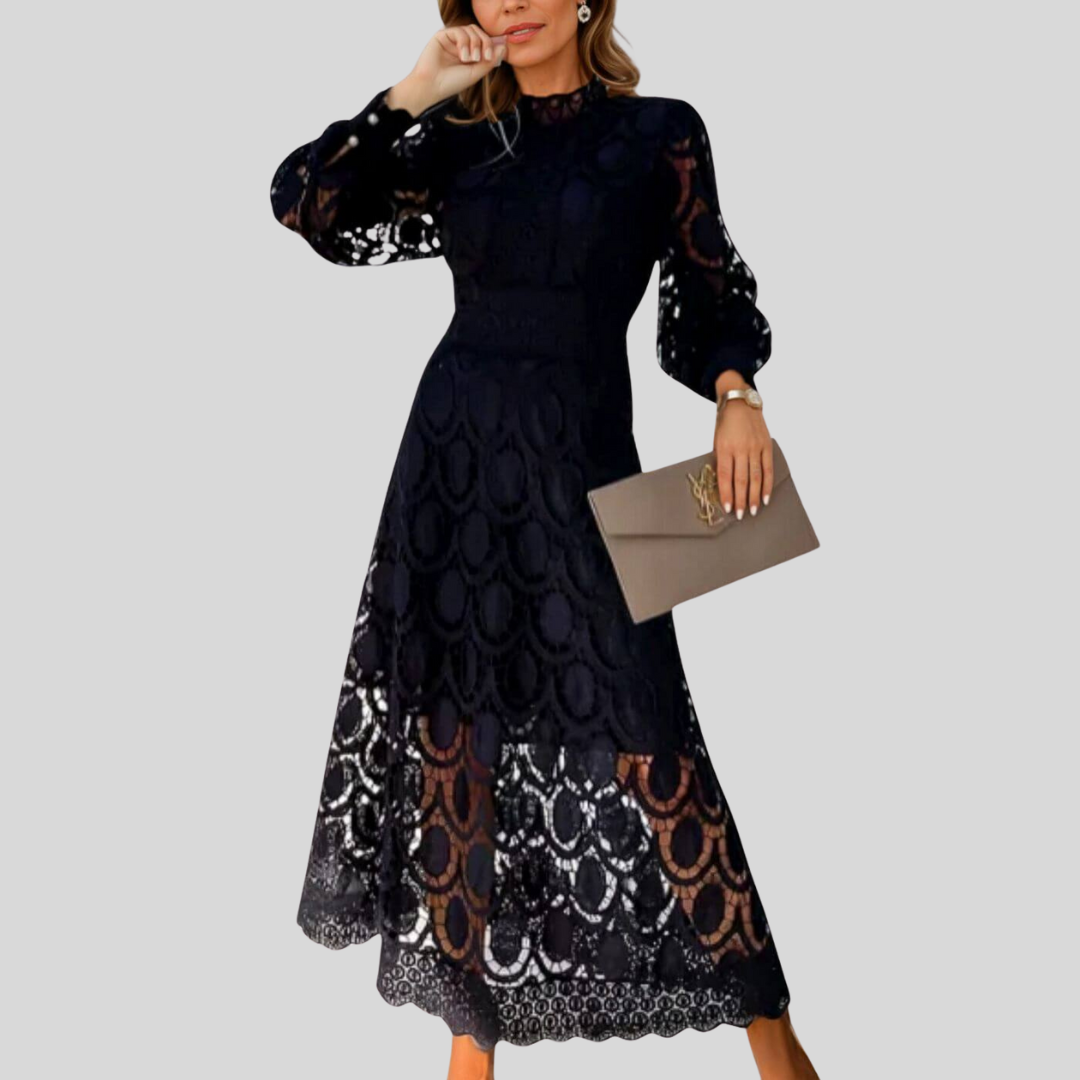 Veronika | Eleganckie koronkowe sukienki maxi