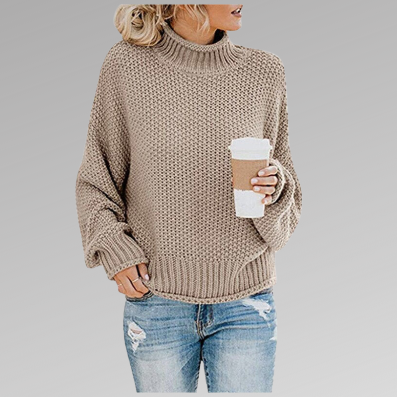 Braelyn | Pullover with High Collar