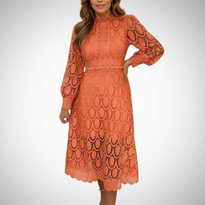 Veronika | Eleganckie koronkowe sukienki maxi