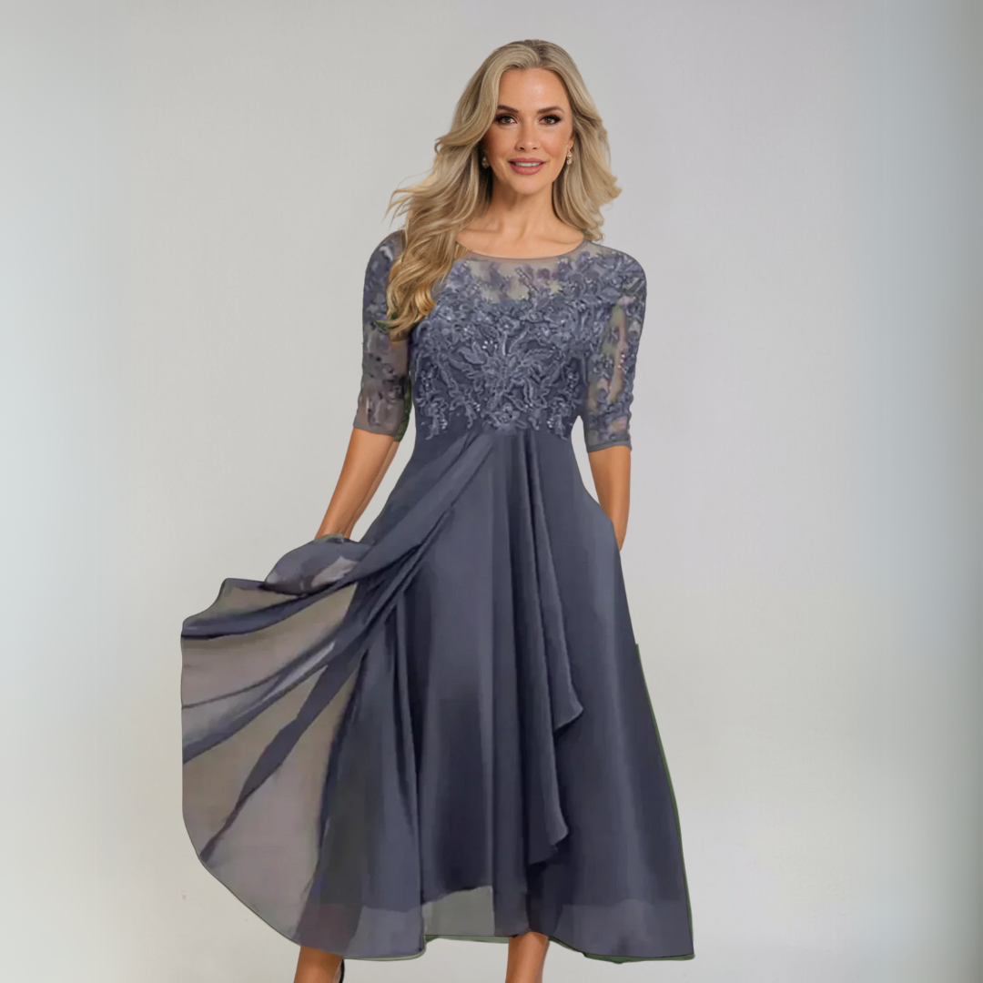 Tereza | Elegancka koronkowa sukienka