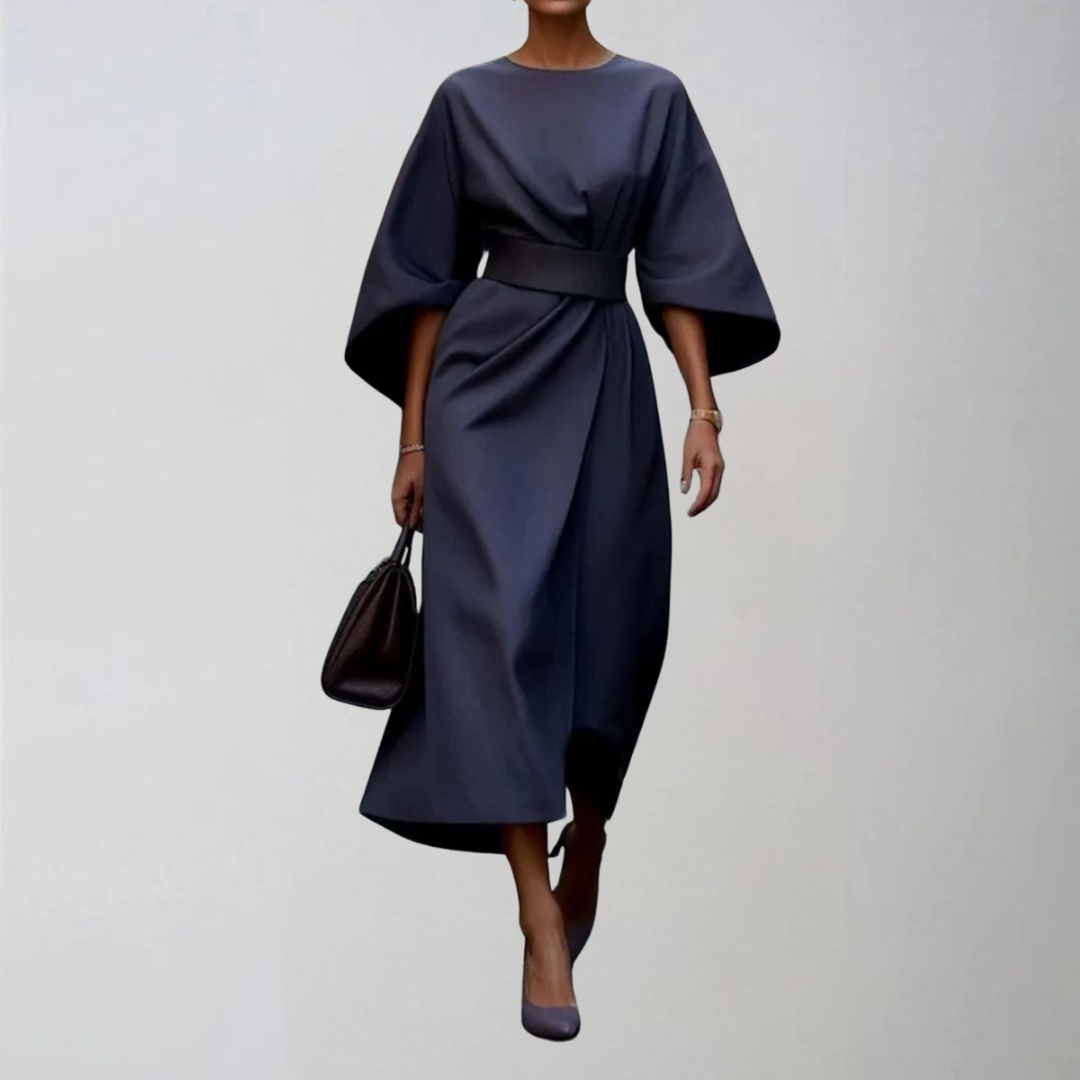 Lucie | Stylowa sukienka z paskiem