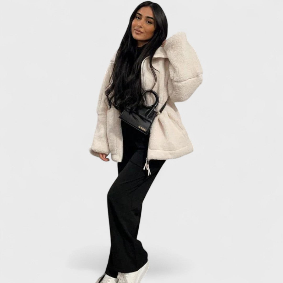 KAJA | SOFT TEDDY COAT