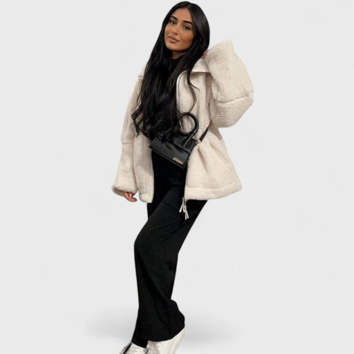 KAJA | SOFT TEDDY COAT