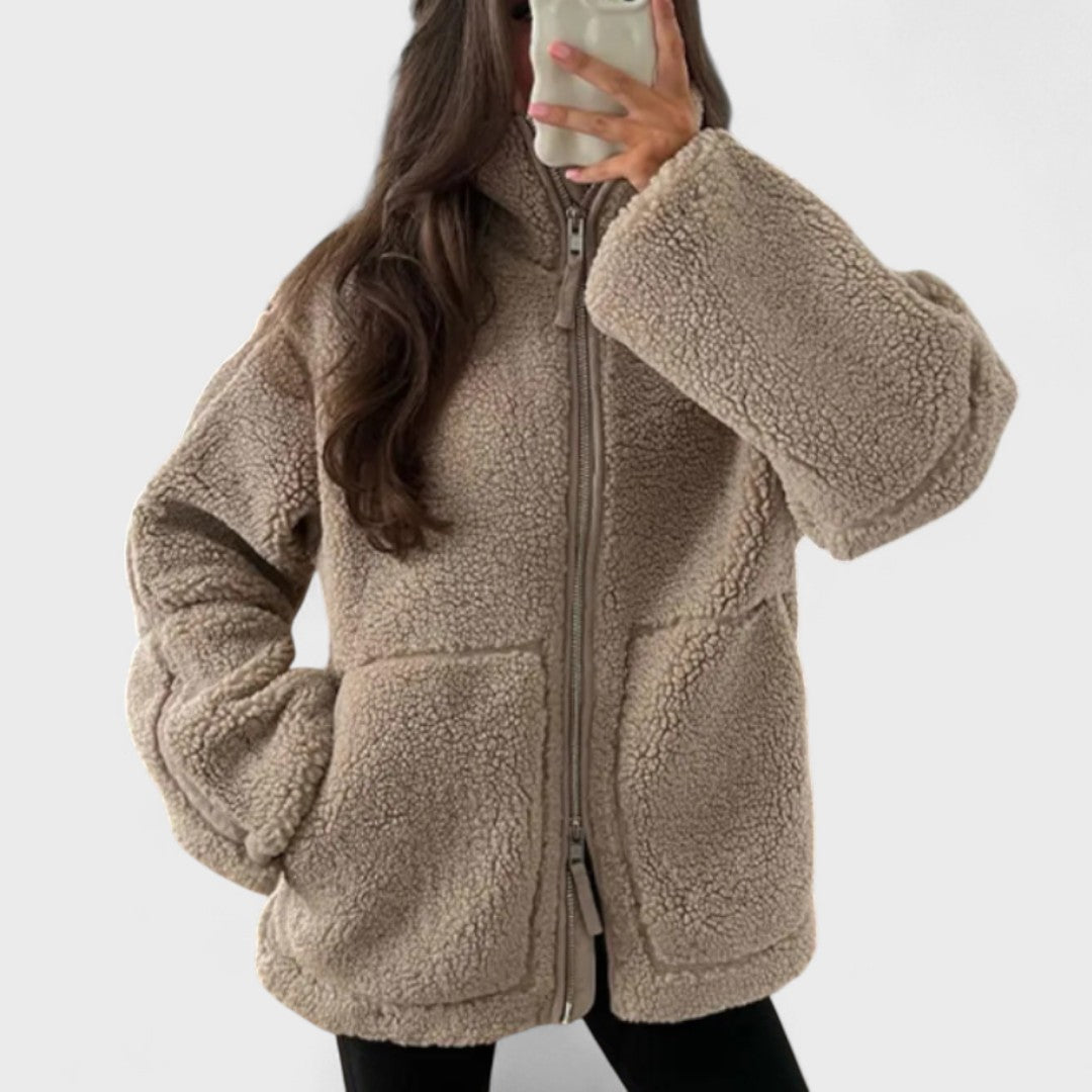 KAJA | SOFT TEDDY COAT