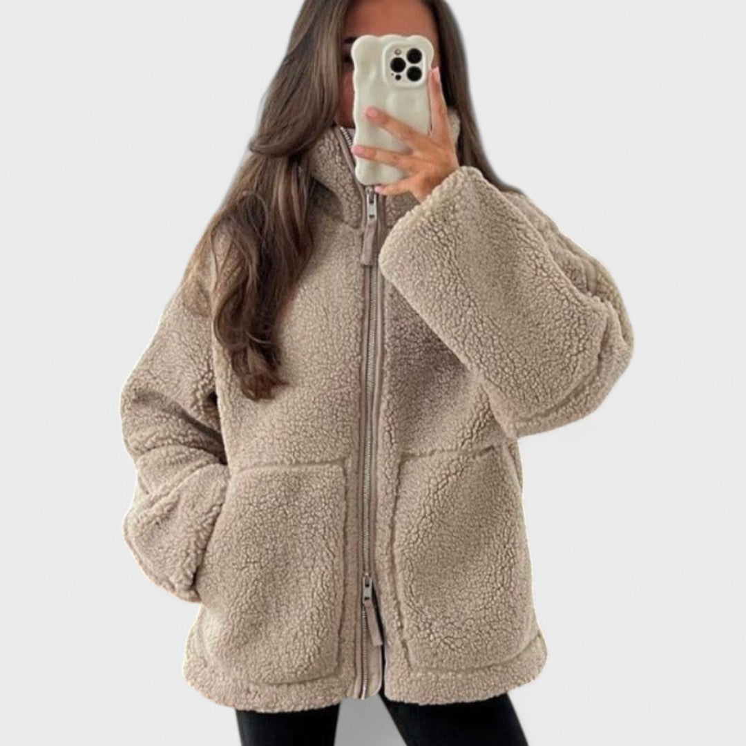 KAJA | SOFT TEDDY COAT