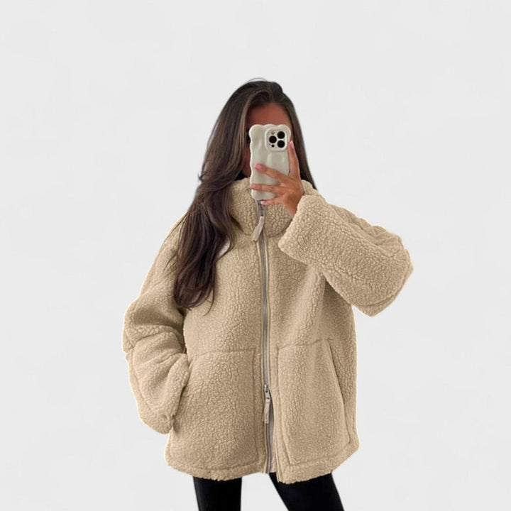 KAJA | SOFT TEDDY COAT