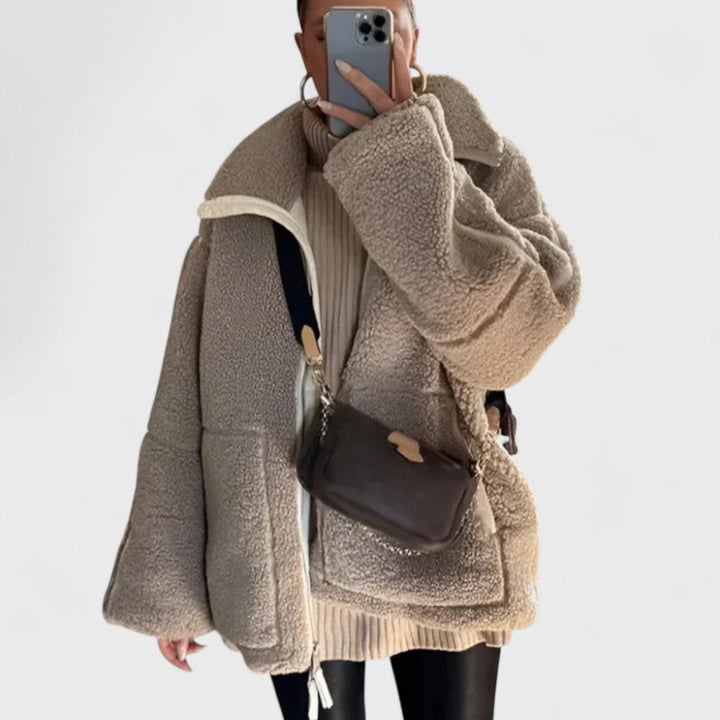 KAJA | SOFT TEDDY COAT