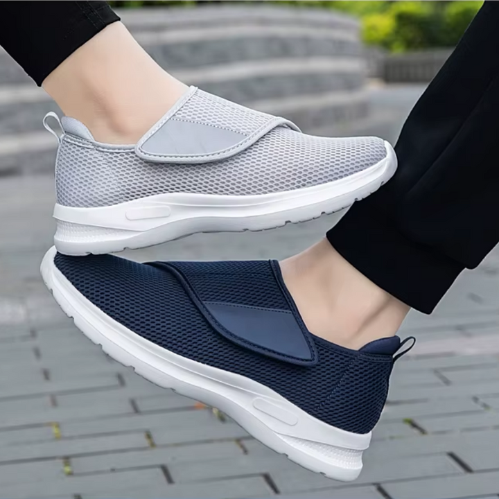 Orthopedic Mesh Shoes with Velcro Closure