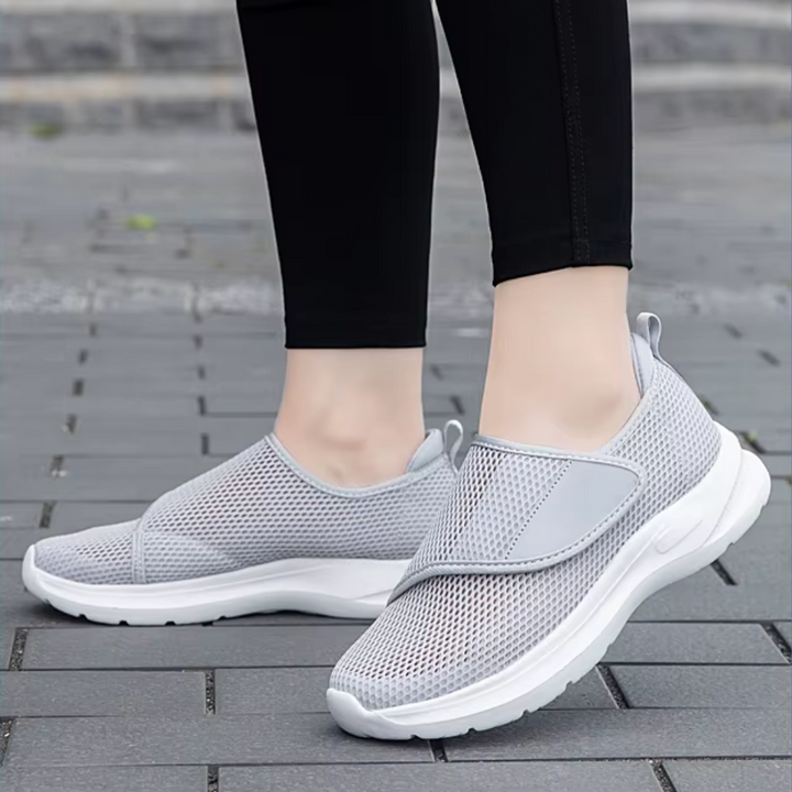 Orthopedic Mesh Shoes with Velcro Closure