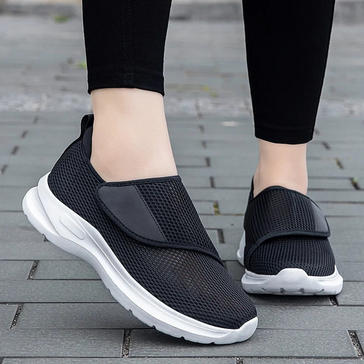 Orthopedic Mesh Shoes with Velcro Closure